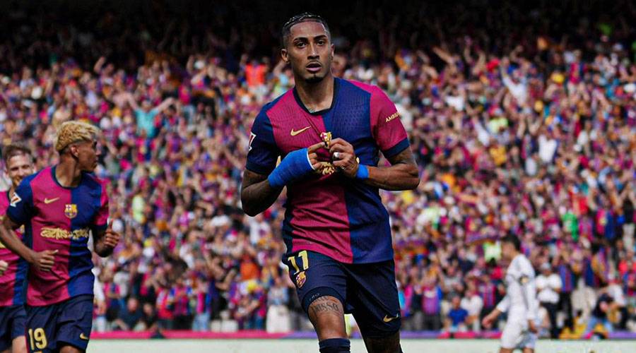 فوز مجنون لبرشلونة على ريال مدريد 4-3 يقربه من لقب الدوري الإسباني