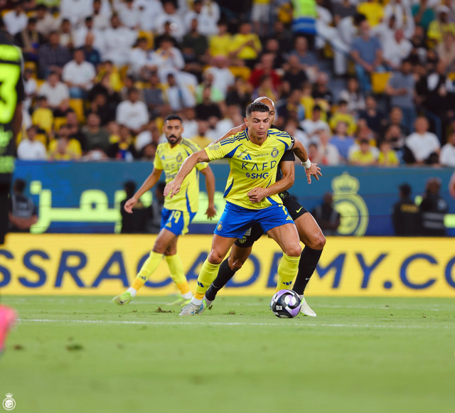 كريستيانو رونالدو يغيب عن مواجهة النصر والأخدود