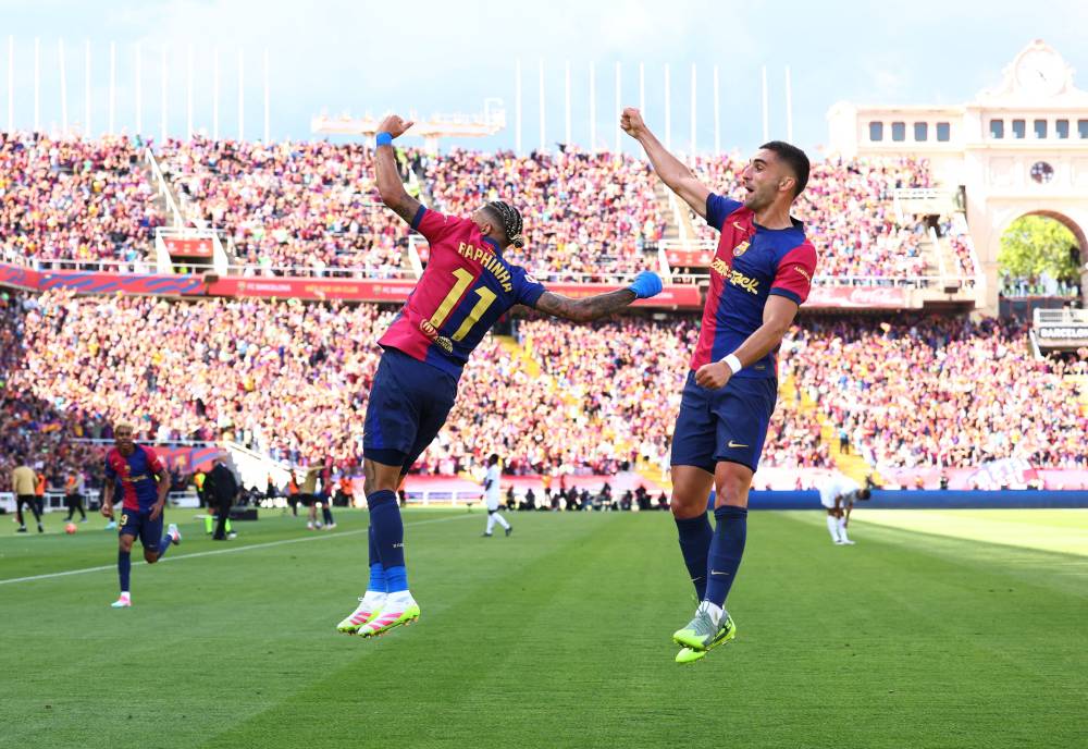 ريال مدريد تحت قبضة برشلونة