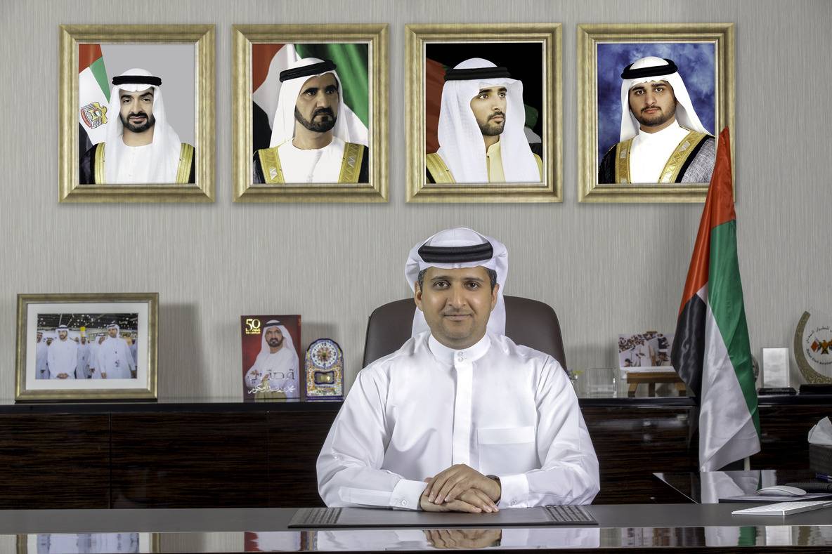 سعادة منصور بوعصيبه_ المدير التنفيذي لمؤسس ة الاتصالات المتخصصة نداء