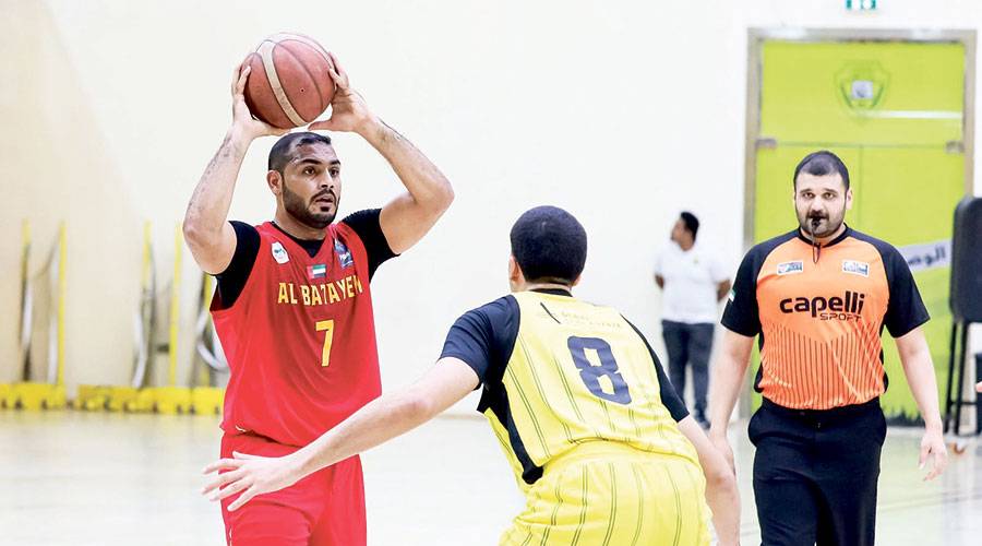 من مباراة الوصل والبطائح