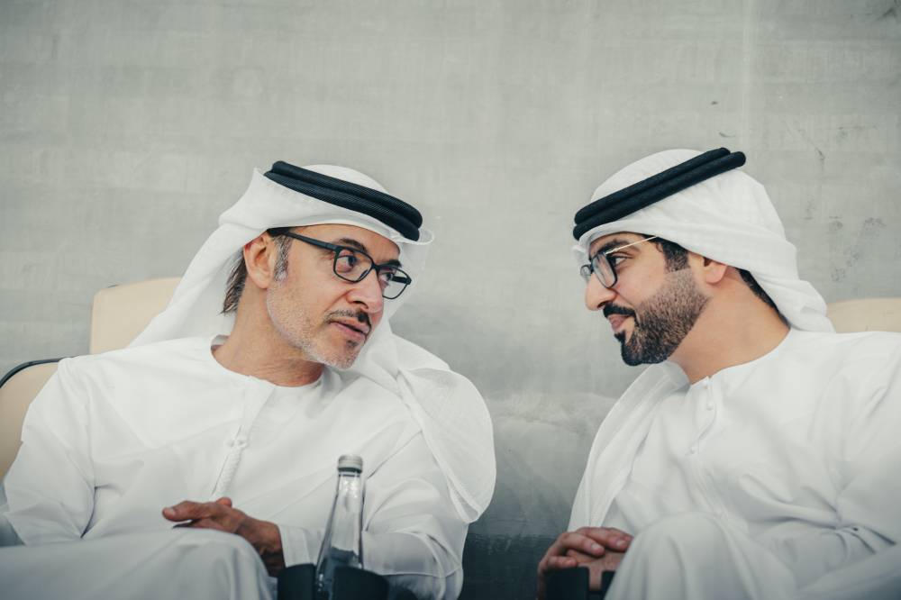 هزاع بن زايد وسلطان بن حمدان