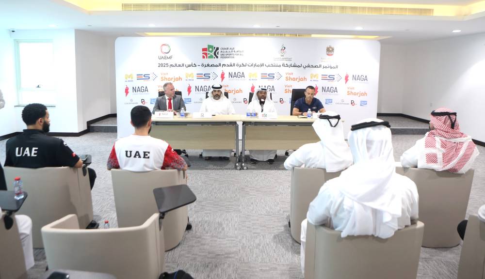 الإمارات تواجه جورجيا والتشيك والأرجنتين في مونديال «الميني فوتبول»
