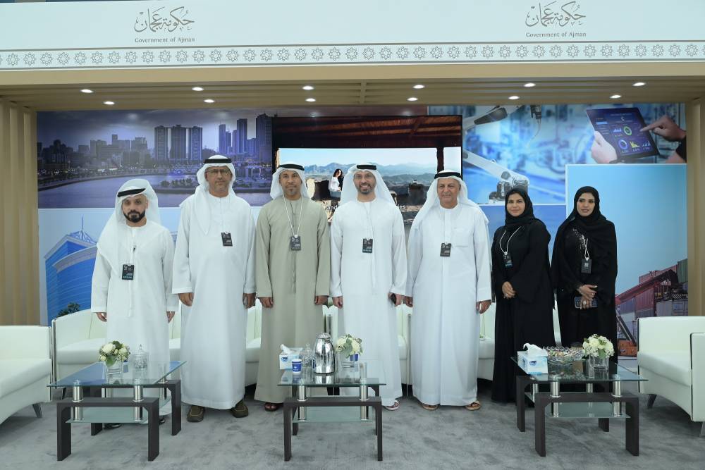 جانب من المشاركة في اصنع في الإمارات
