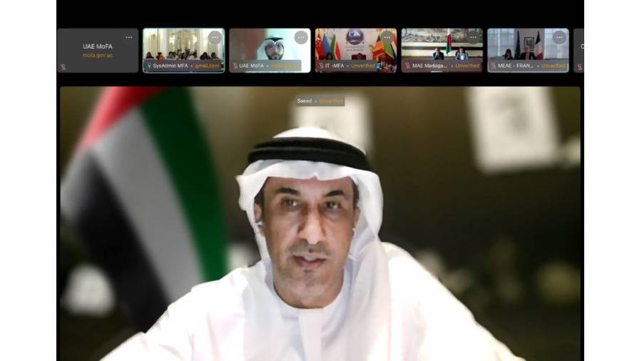الإمارات تؤكد التزامها بتعزيز التنمية المستدامة والشراكات في المحيط الهندي الإمارات تؤكد التزامها بتعزيز التنمية المستدامة والشراكات في المحيط الهندي