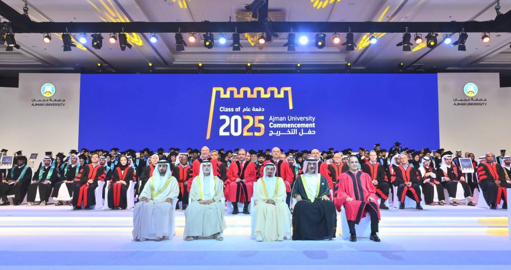 النعيمي: جامعة عجمان منارة أكاديمية وفكرية تدعم مسيرة التنمية