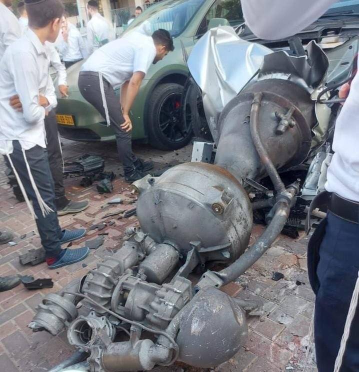 ضرب مستشفى في إسرائيل ضرب مستشفى في إسرائيل