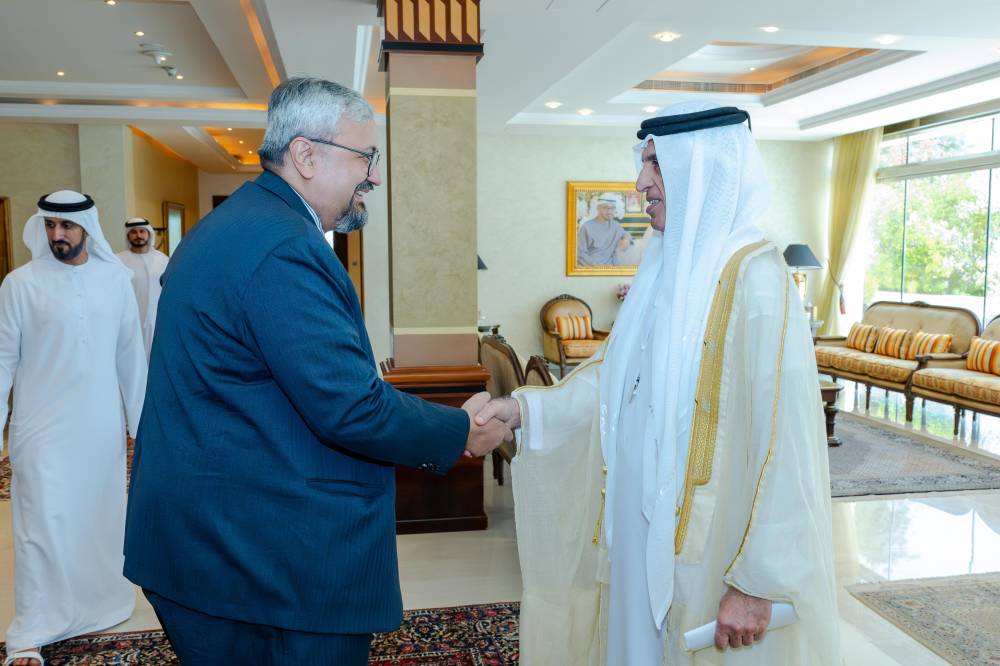 سعود بن صقر يرحّب بسفير ماليزيا ويبحثان تعزيز العلاقات سعود بن صقر يرحّب بسفير ماليزيا ويبحثان تعزيز العلاقات