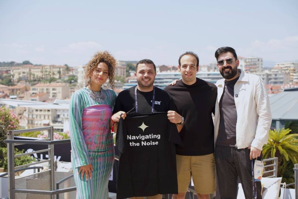 وليد لحام وأحمد الغندور وأحمد البشير وهيفاء بسيسو في المهرجان