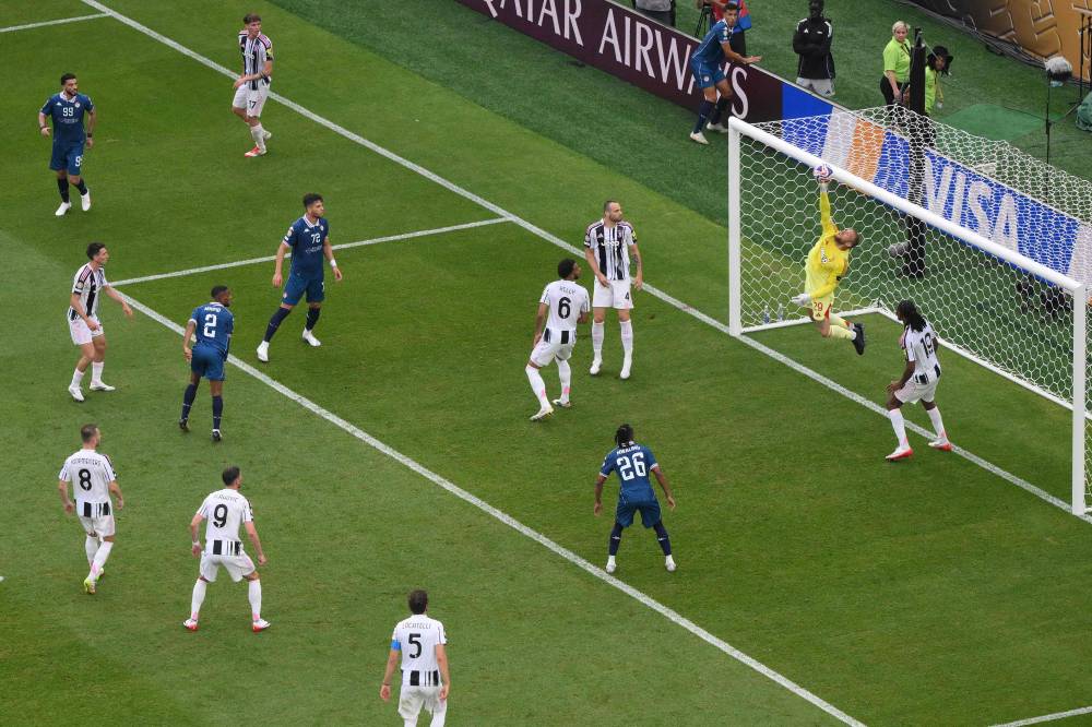 يوفنتوس يكتسح الوداد برباعية في كأس العالم للأندية
