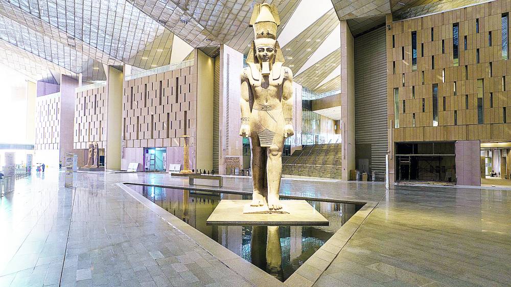 مصر تنفي تحديد موعد جديد لافتتاح المتحف المصري الكبير مصر تنفي تحديد موعد جديد لافتتاح المتحف المصري الكبير