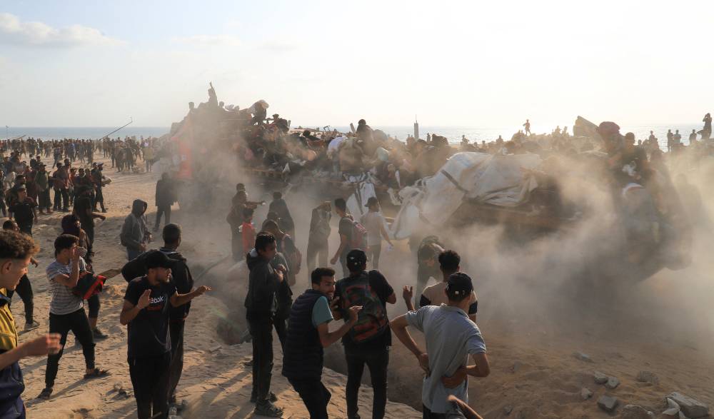ماكرون وميرتس: حان وقف إطلاق النار في غزة ماكرون وميرتس: حان وقف إطلاق النار في غزة
