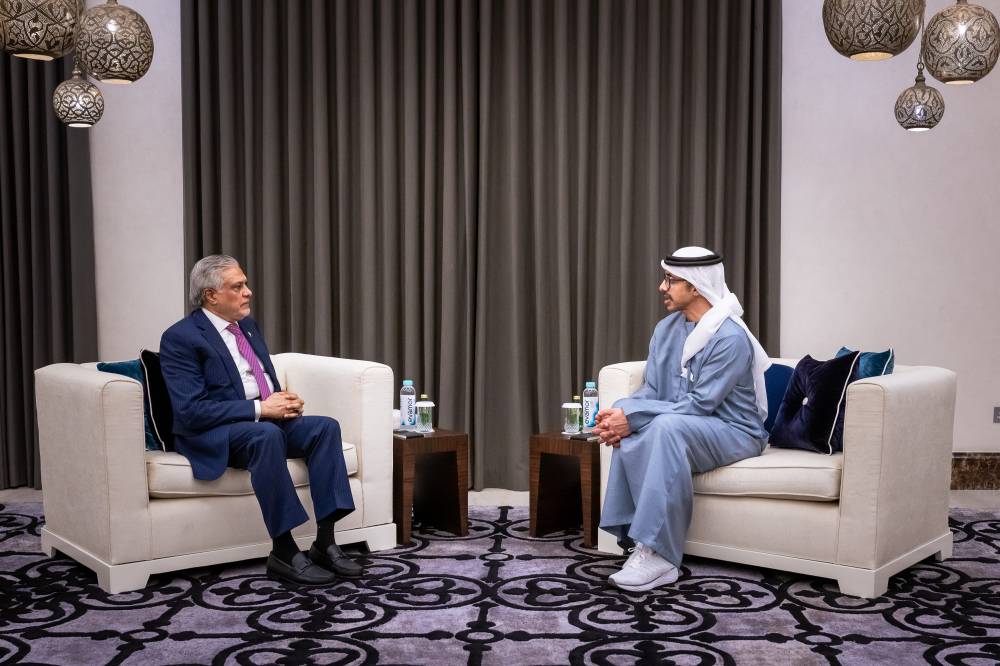 عبدالله بن زايد ووزير الخارجية الباكستاني عبدالله بن زايد ووزير الخارجية الباكستاني