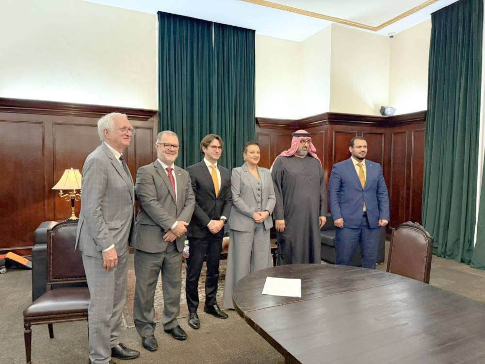 كبار مسؤولي مجموعة أبوظبي للاستثمار وبنك البرازيل كبار مسؤولي مجموعة أبوظبي للاستثمار وبنك البرازيل