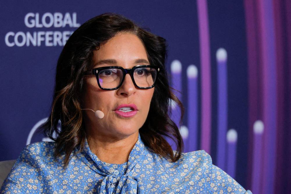 ليندا ياكارينو خلال المؤتمر العالمي لمعهد ميلكن 2025 في بيفرلي هيلز (رويترز) ليندا ياكارينو خلال المؤتمر العالمي لمعهد ميلكن 2025 في بيفرلي هيلز (رويترز)