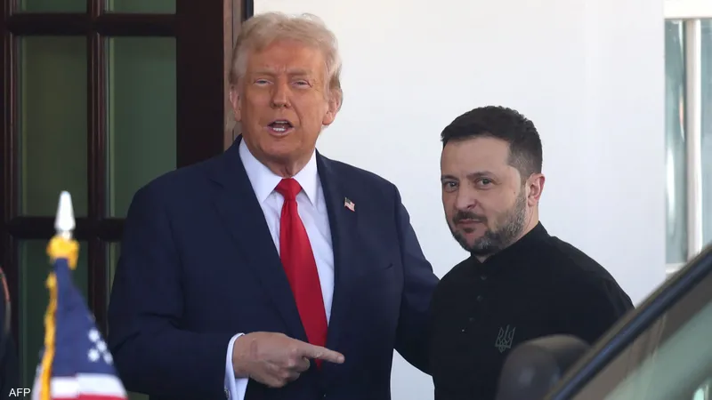 زيلينسكي: أنا ممتن لترامب لاستعداده لمساعدتنا