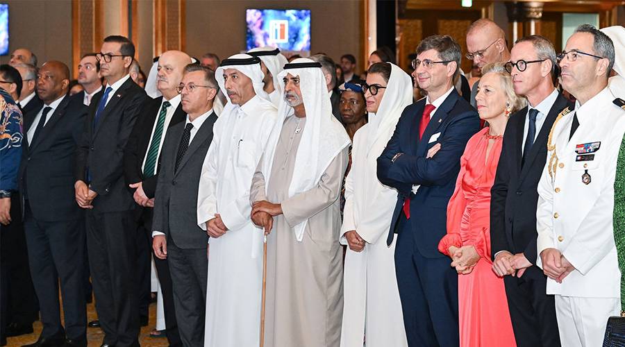 وزير التسامح يحضر حفل السفارة الفرنسية بمناسبة يومها الوطني