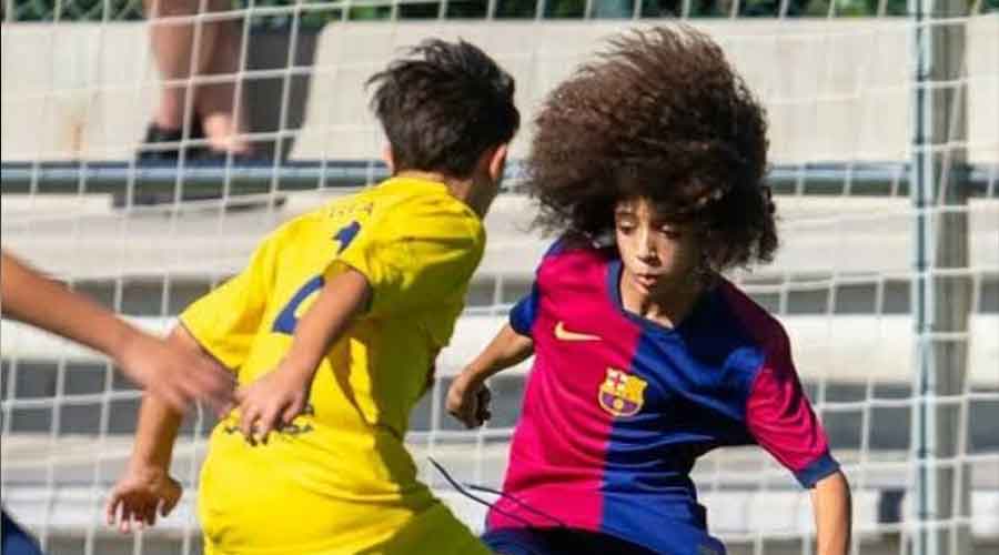 آدم قروال.. موهبة مغربية تبهر أكاديمية برشلونة آدم قروال.. موهبة مغربية تبهر أكاديمية برشلونة