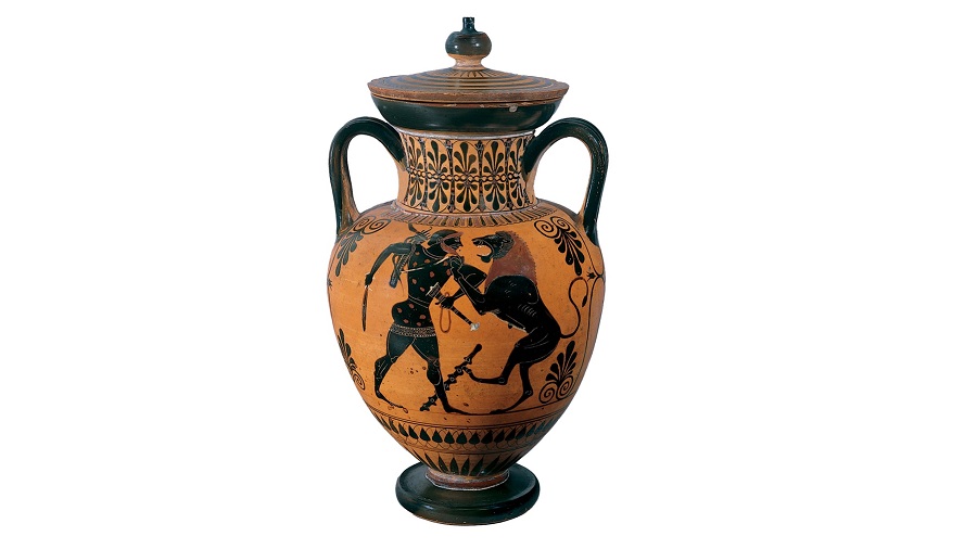 •    أمفورة يونانية من نوع أنتيمنيس – فن الفينيق القديم، بيعت لمتحف اللوفر أبوظبي، نُشرت في سوذبيز للمزادات عام 1838