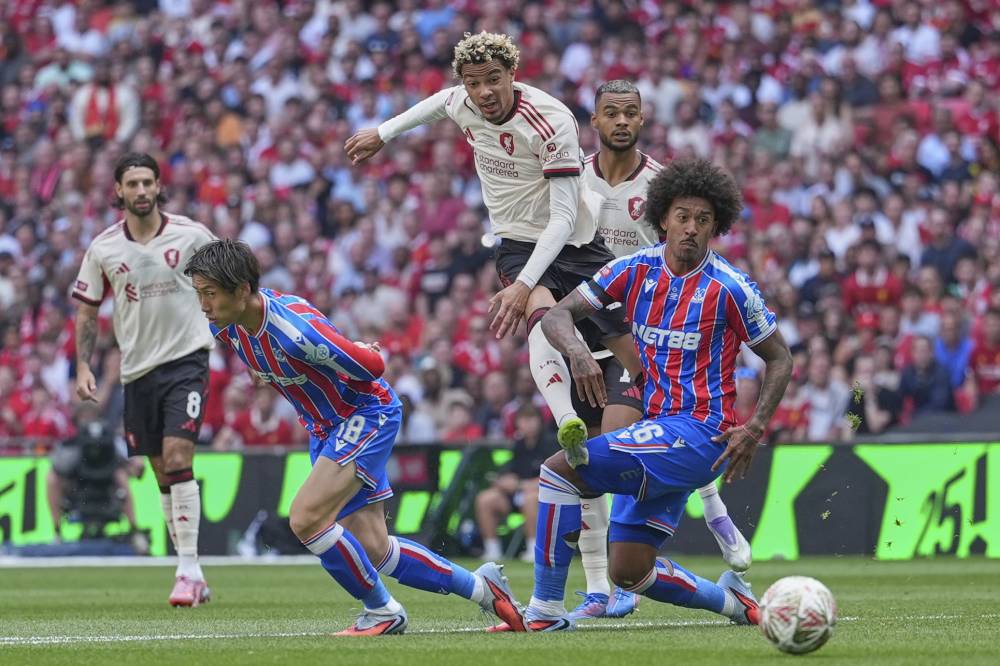 من مباراة ليفربول وكريستال بالاس في كأس درع المجتمع