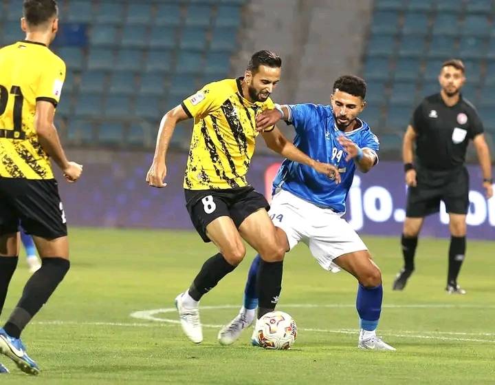 من مباراة الحسين إربد والسلط من مباراة الحسين إربد والسلط