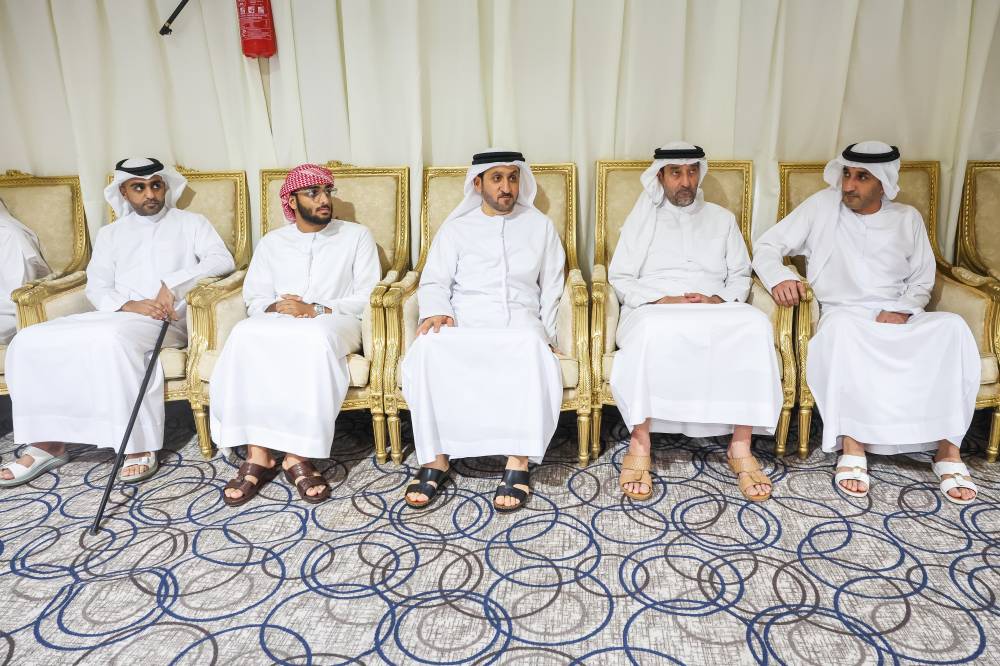 شيوخ القواسم يعزون بوفاة أحمد علي أبو الزود 