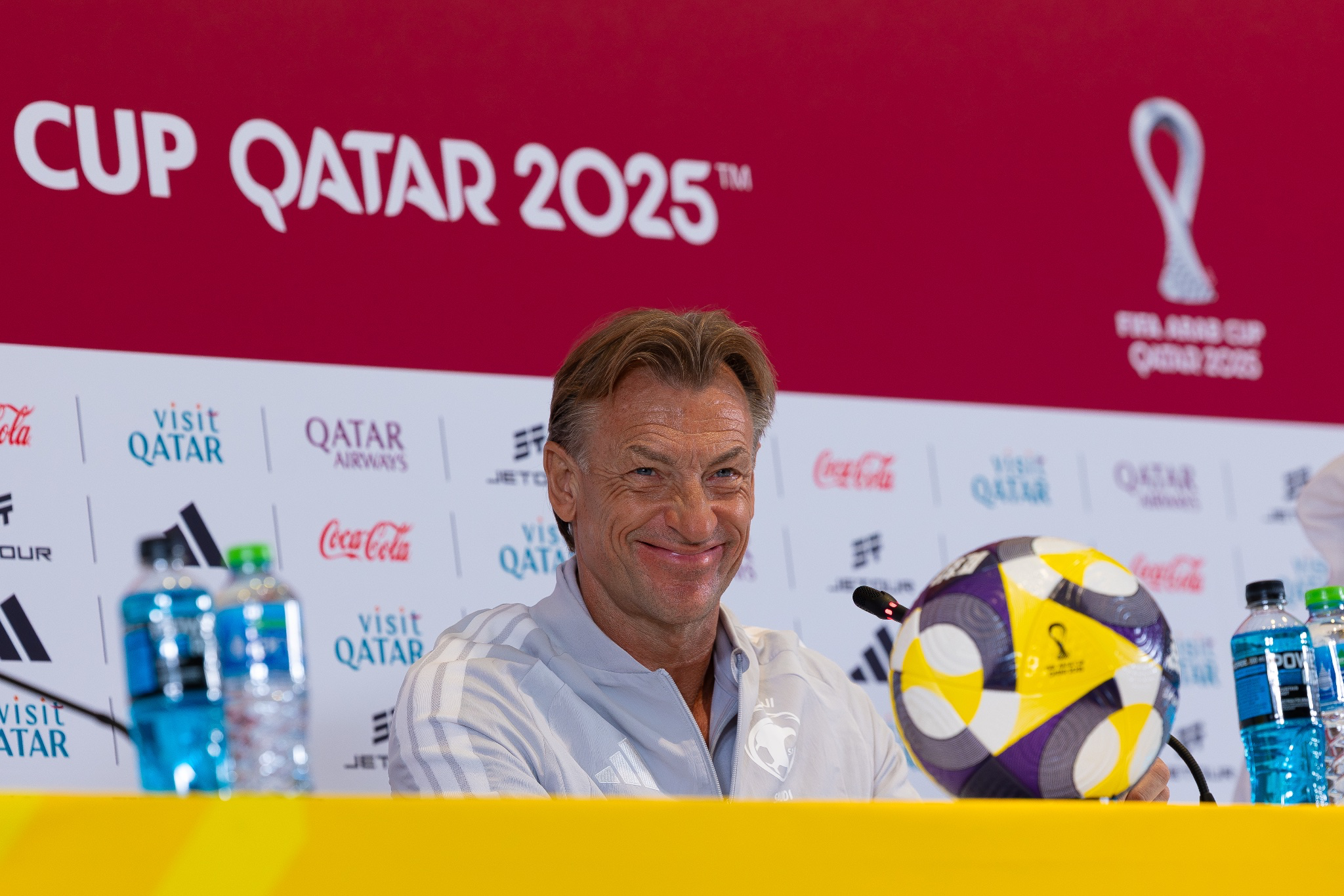 رينارد: المنتخب السعودي جاهز للفوز على «الفدائي» 