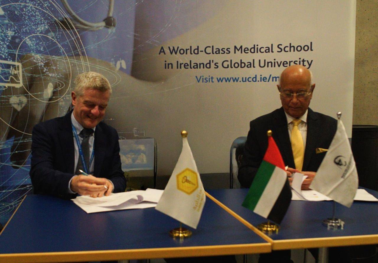 جامعة دبي الطبية وكلية دبلن تعقدان شراكة أكاديمية 