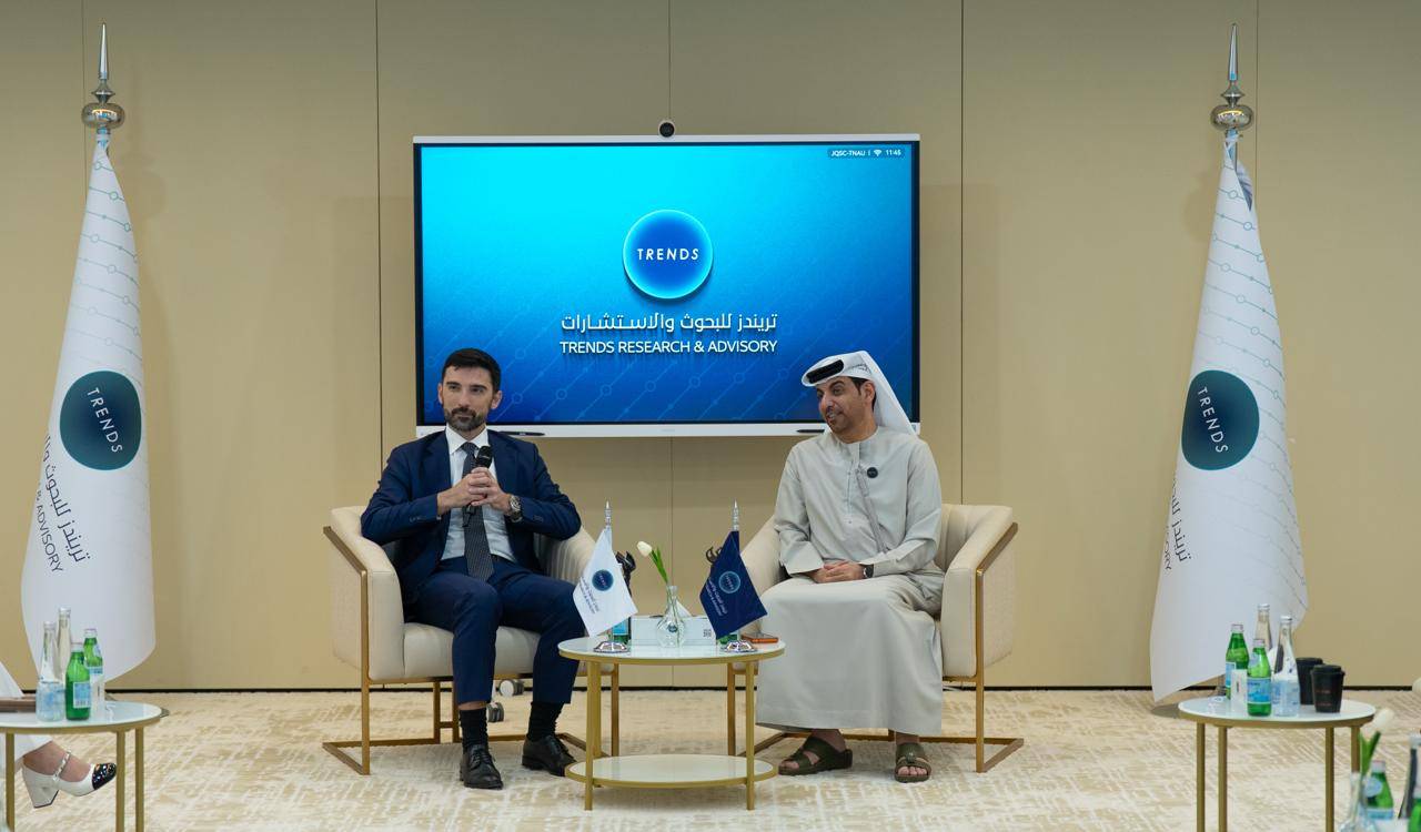 «تريندز» يستضيف سفير رومانيا في نقاش «تعزيز التعاون البحثي والمعرفي» 