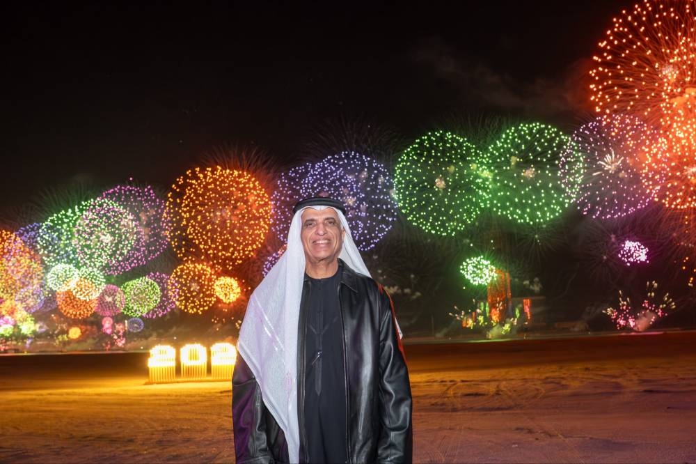 سعود بن صقر يبارك لشعب الإمارات والعالم حلول 2026 