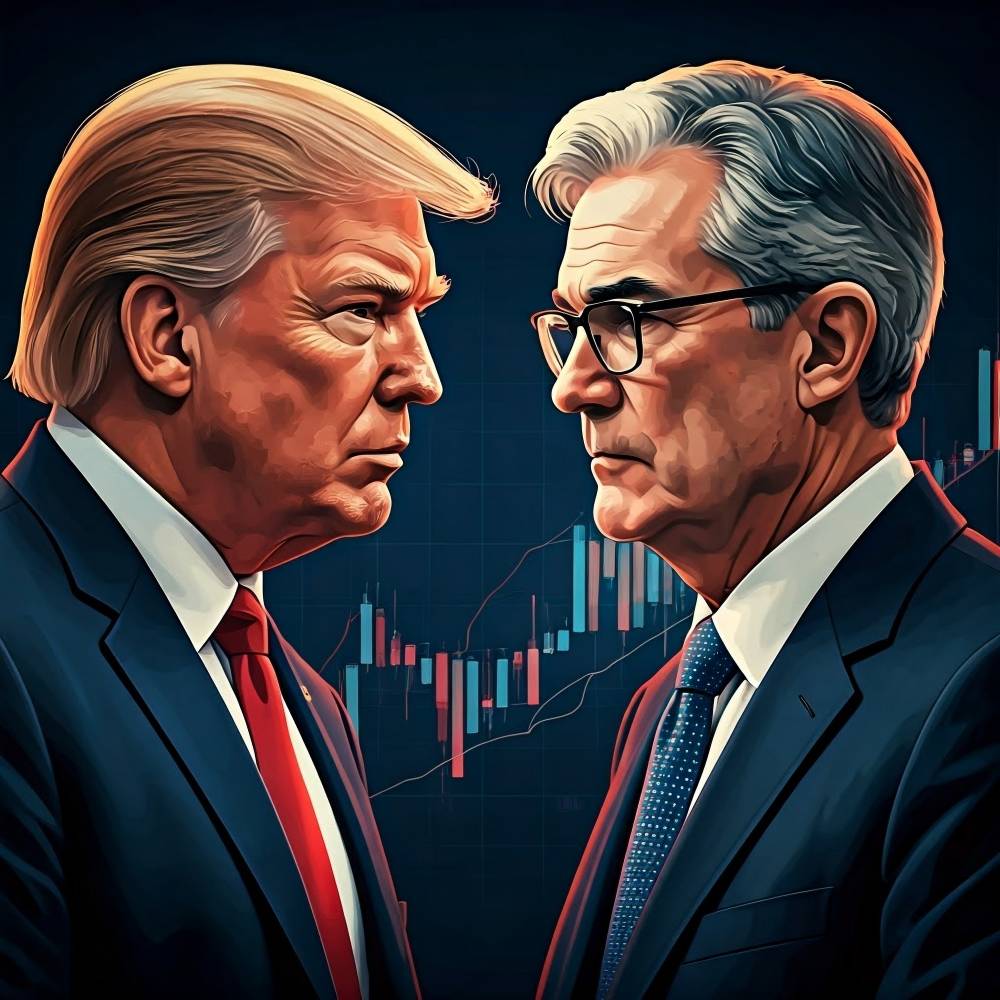 صراع «ترامب - باول».. زلزال يهز الأسواق 