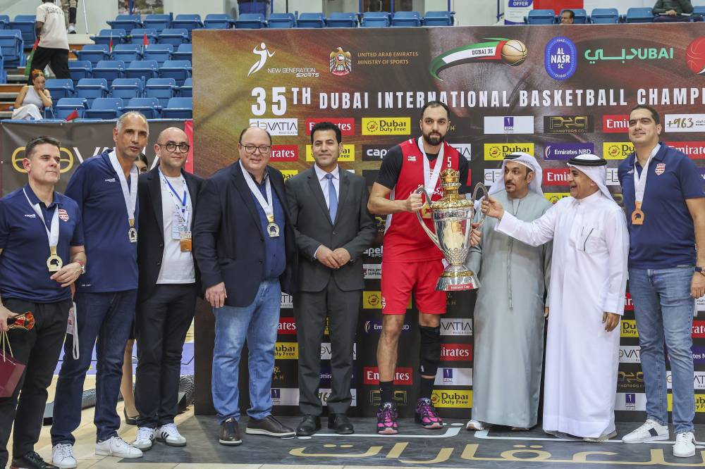 الإفريقي التونسي بطل «دولية دبي للسلة» 