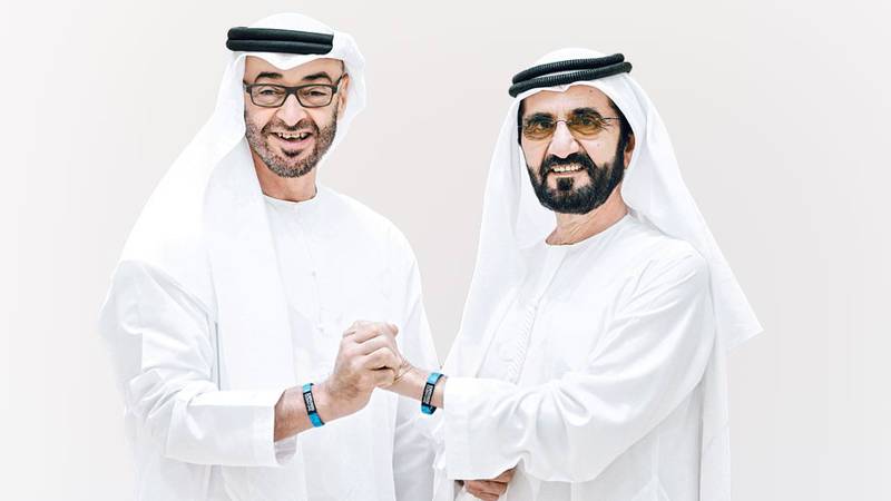 محمد بن زايد ومحمد بن راشد: مرحباً بالعالم في الإمارات 