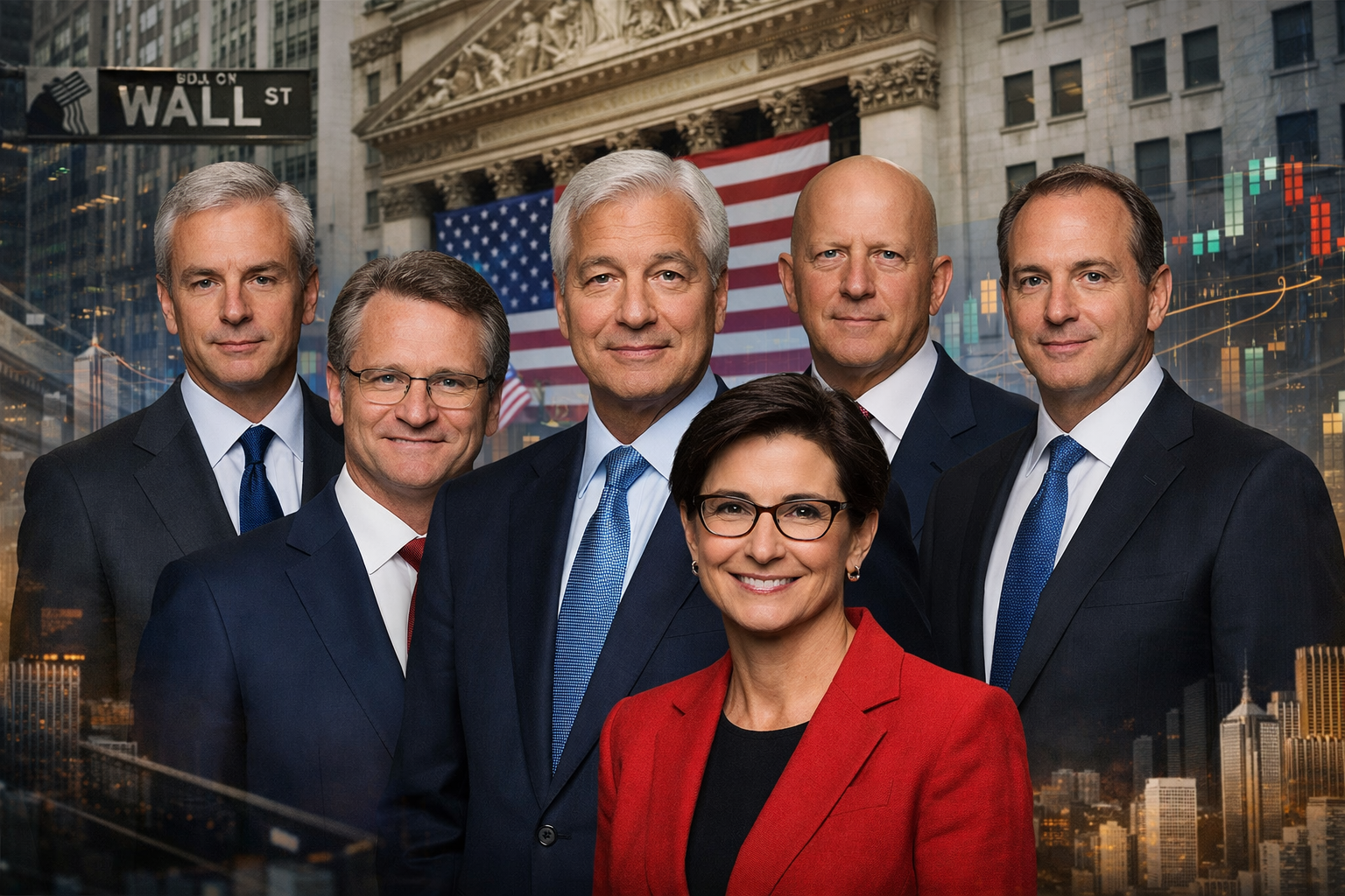 250 مليون دولار تعويضات رؤساء 6 بنوك كبرى 