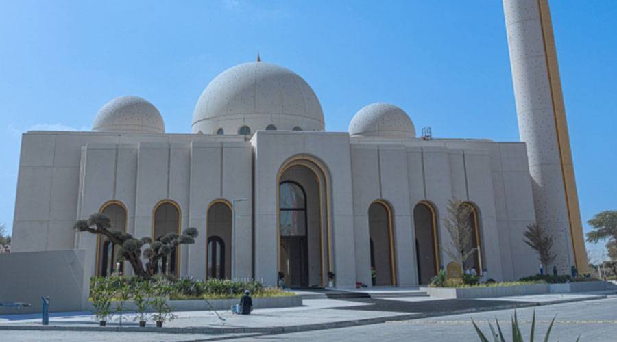 افتتاح جامع حسين بن غاطي 