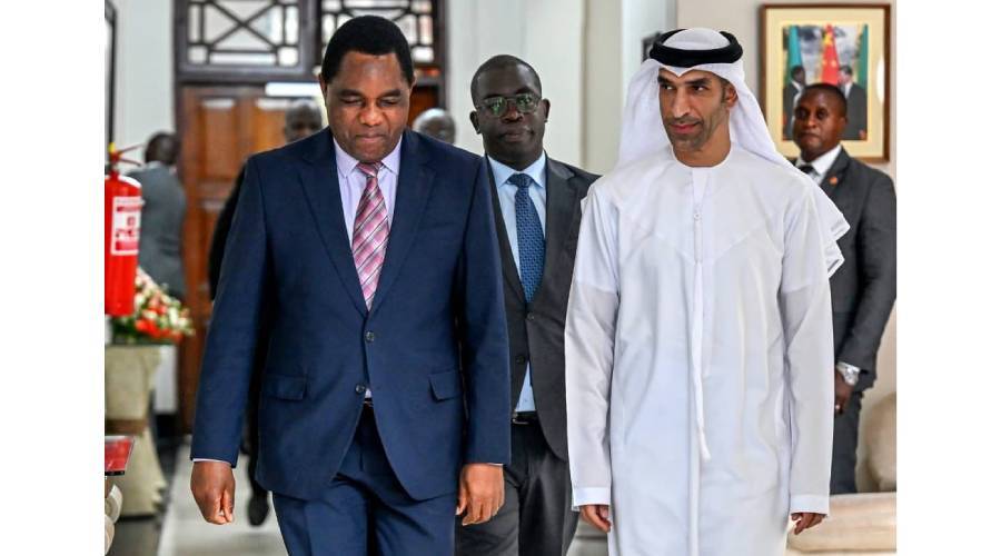 The UAE and Zambia are discussing developing trade relations