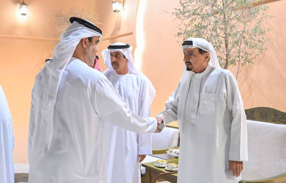 النعيمي يستقبل وفد شرطة عجمان الحائز على جوائز محلية ودولية