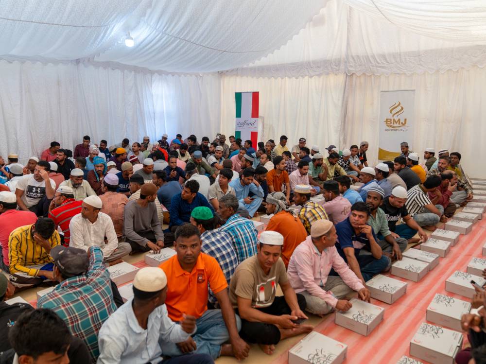 مجموعة BMJ تطلق خيمة رمضانية للعمال والصائمين 