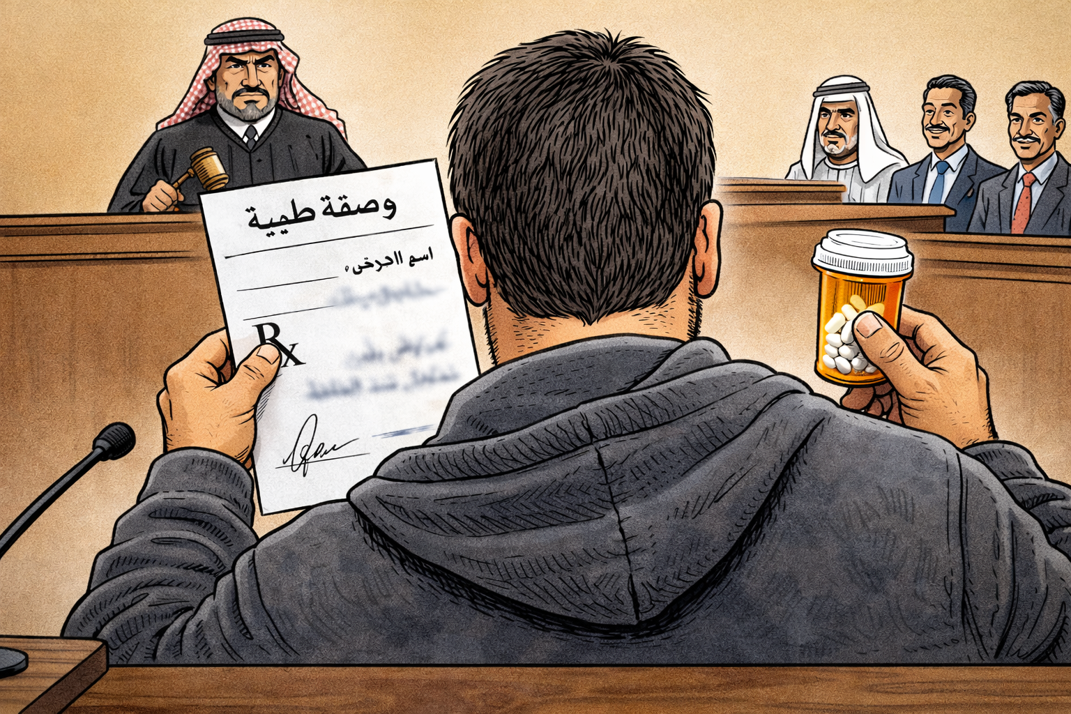 يستخدم الأدوية الموصوفة للمرة الثالثة