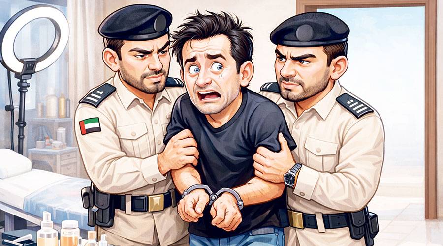 «كمين» يطيح عربياً يمارس نشاطاً تجميلياً دون ترخيص 