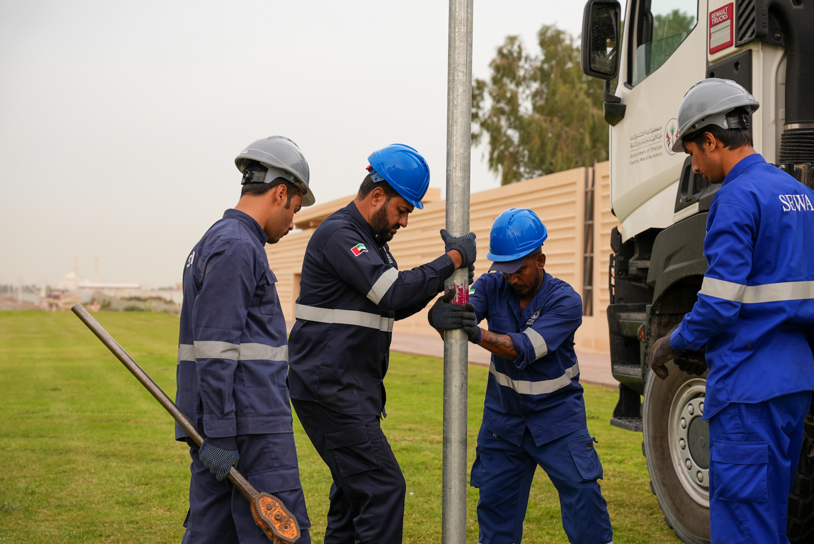 إنجاز صيانة 672 بئراً جوفية بالشارقة 