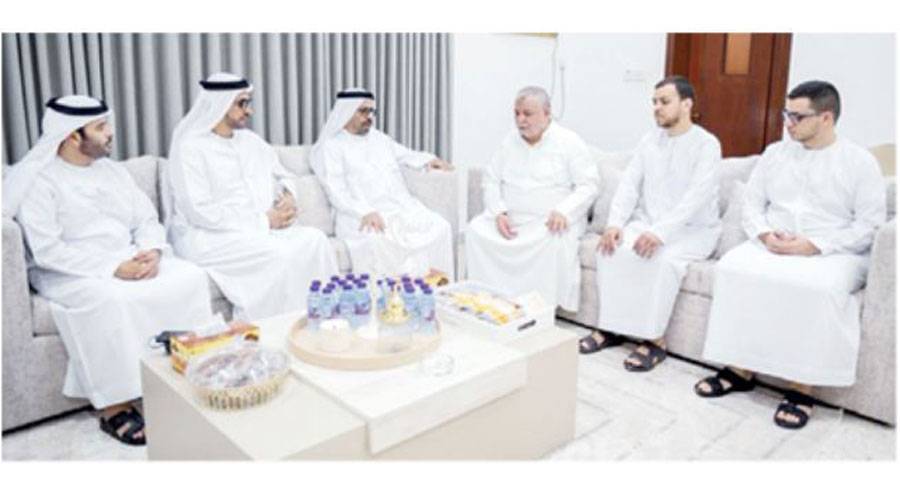 نقل تعازي الشيخة فاطمة بوفاة آلاء مشتهى 