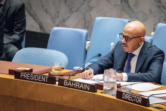 البحرين: نأمل في تصويت مجلس الأمن الجمعة على قرار «حماية هرمز» 