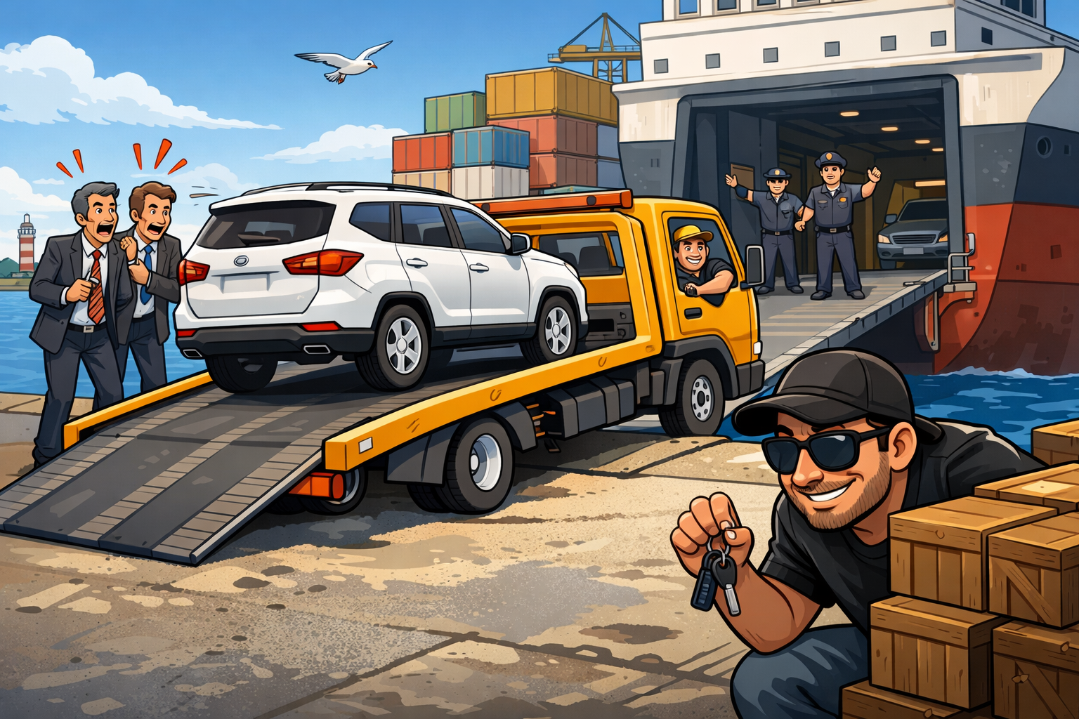 الحبس والإبعاد لعربي حاول الاستيلاء على مركبة مؤجرة 