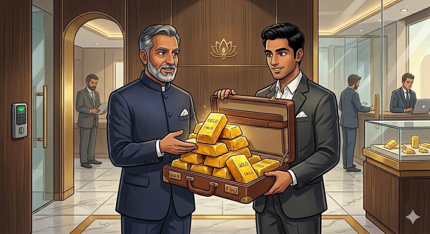 اختلسوا 13.5 كيلو جرامًا من الذهب من إحدى الشركات التي يعملون بها