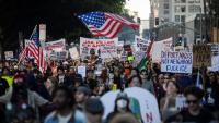 تظاهرة حاشدة في لوس أنجلوس