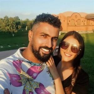 مي عمر ومحمد سامي