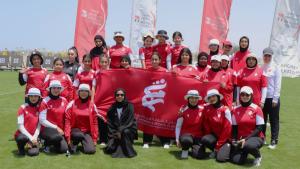 من تتويج الفائزات