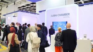 جانب من مشاركة الغرفة في «جيتكس أوروبا»