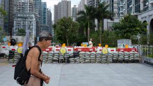 استعدادات في هونغ كونغ